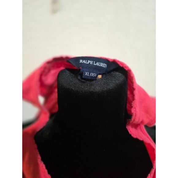 Ralph Lauren babydoll Womens Sleeveless Coral Dress XL - Picture 5 of 6